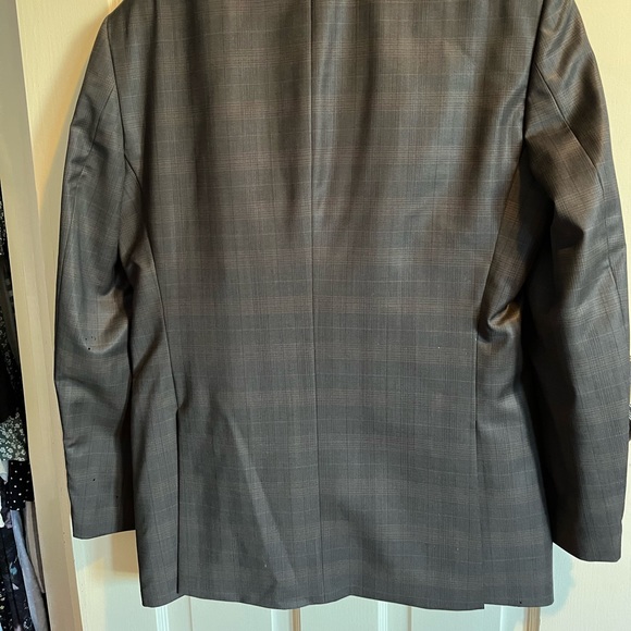 Sarar brown with plaid men’s suit - Picture 6 of 6